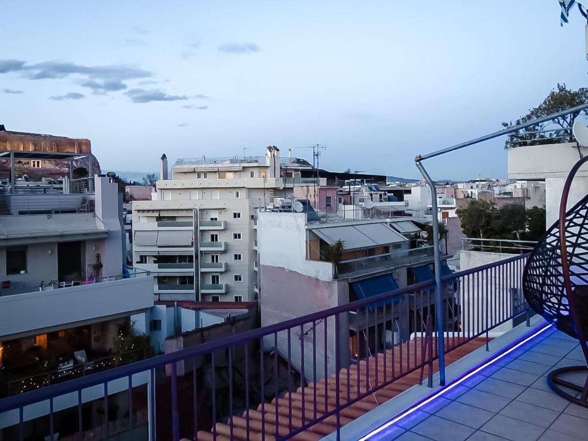 B 2 Luxury Suite Acropolis View Athens Privat Jacuzzi Esterno foto