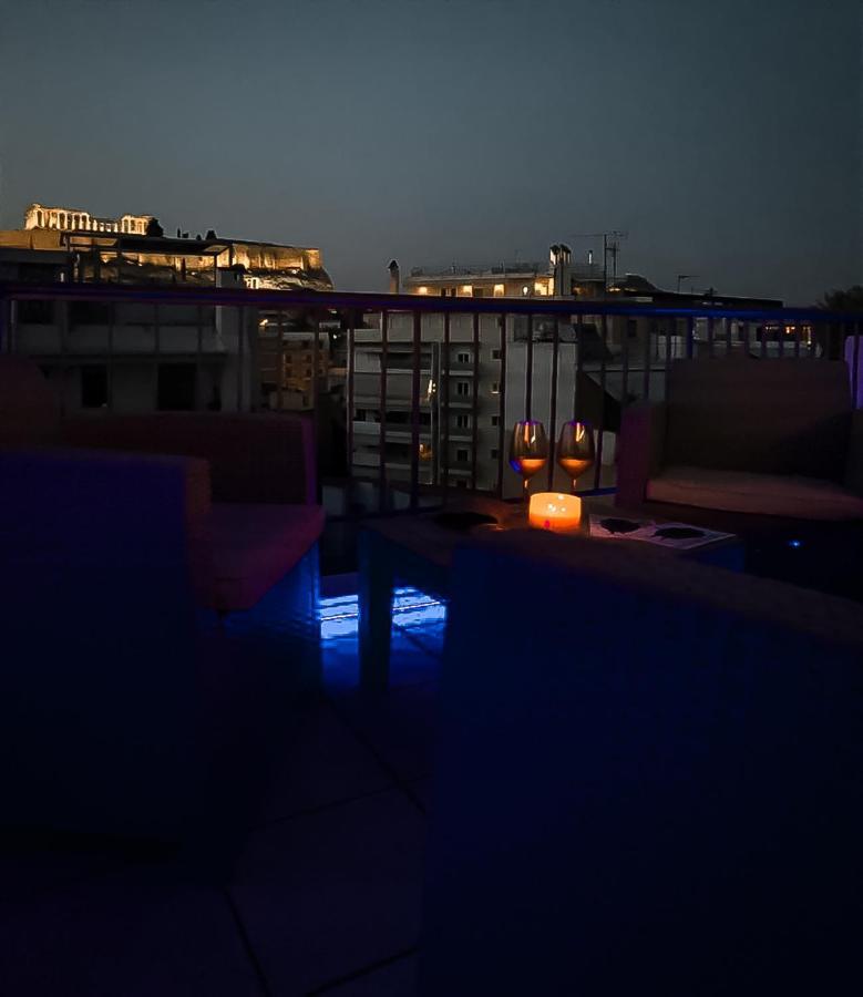 B 2 Luxury Suite Acropolis View Athens Privat Jacuzzi Esterno foto