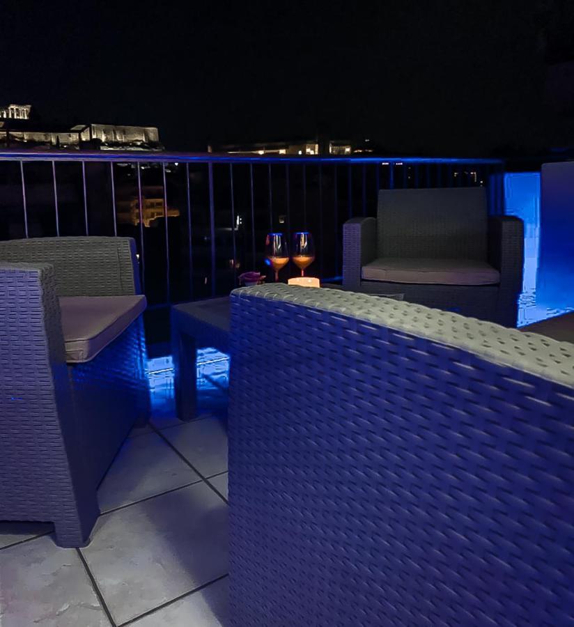 B 2 Luxury Suite Acropolis View Athens Privat Jacuzzi Esterno foto